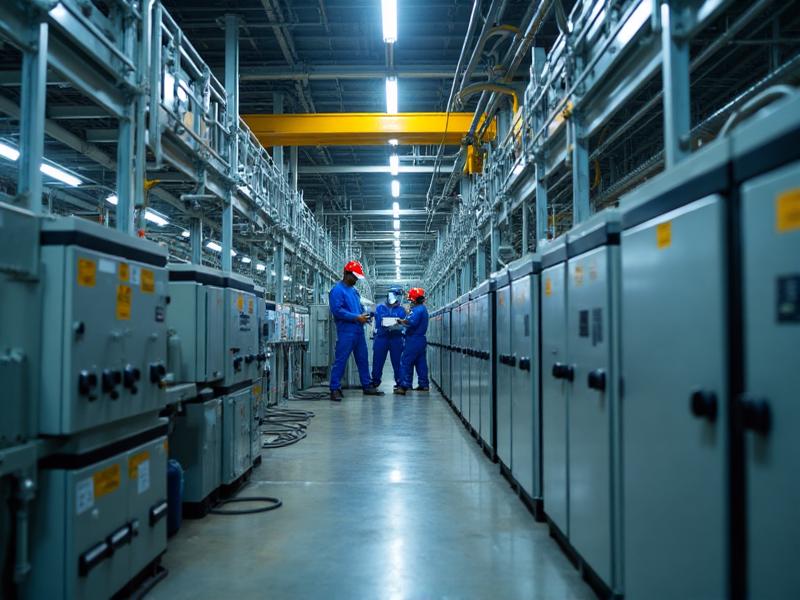 Industrial Wiring - Abuja Factory - Felicity Solar project showcase